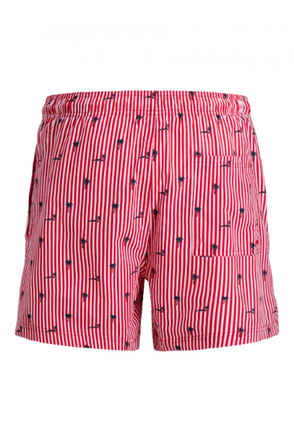 JACK & JONES STMAUI BREEZE MINI STRIPE SWIM SRT SN TRUE RED 12291425
