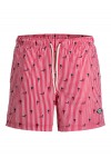 JACK & JONES STMAUI BREEZE MINI STRIPE SWIM SRT SN TRUE RED 12291425