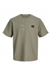 JACK & JONES DAYTONA TEE SS CREW NECK SN VETIVER 12294714