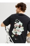 JACK & JONES BALI TEE SS CREW NECK BLACK 12288091