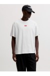 JACK & JONES CLUB BADGE TEE SS CREW NECK BRIGHT WHITE 12295036