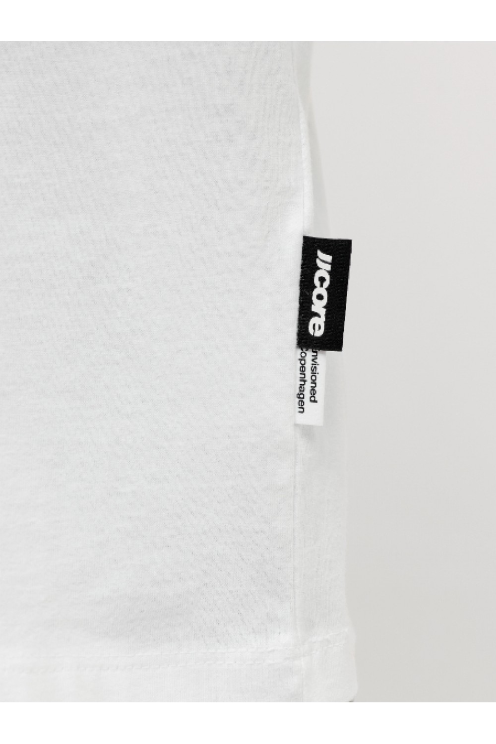 JACK & JONES CLUB BADGE TEE SS CREW NECK BRIGHT WHITE 12295036