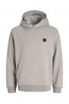 JACK & JONES COFUSION BRANDING SWEAT HOOD MELANGE DOVE 12300830