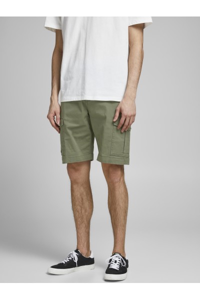 JACK & JONES JOE CARGO SHORTS AKM DUSTY OLIVE 12182555