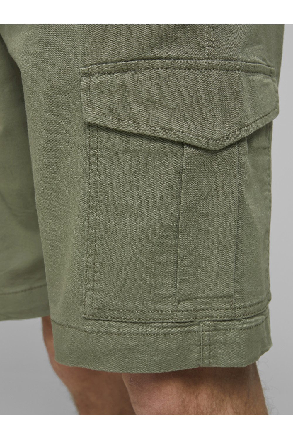 JACK & JONES JOE CARGO SHORTS AKM DUSTY OLIVE 12182555