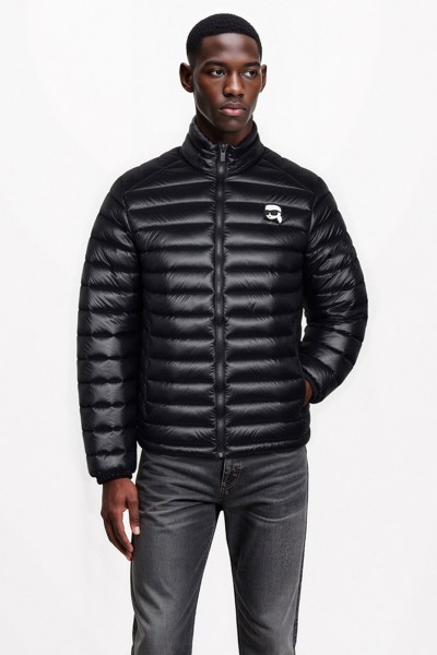 KARL LAGERFELD PUFFER JACKET BLOUSON NOOS BLACK 505710-500590-990