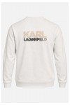 KARL LAGERFELD CREWNECK SWEAT HOODIE ECRU 705060-564942-80