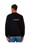 KARL LAGERFELD CREWNECK SWEAT HOODIE BLACK 705060-564942-990