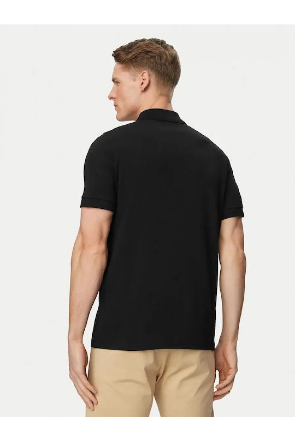 KARL LAGERFELD POLO-SHIRT LOGO BLACK 745780-500235-160