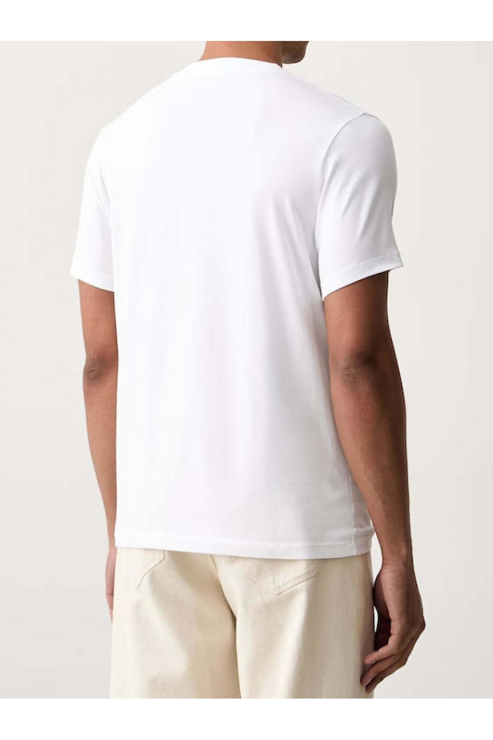 KARL LAGERFELD CREWNECK T-SHIRT LOGO WHITE 755781-564235-10