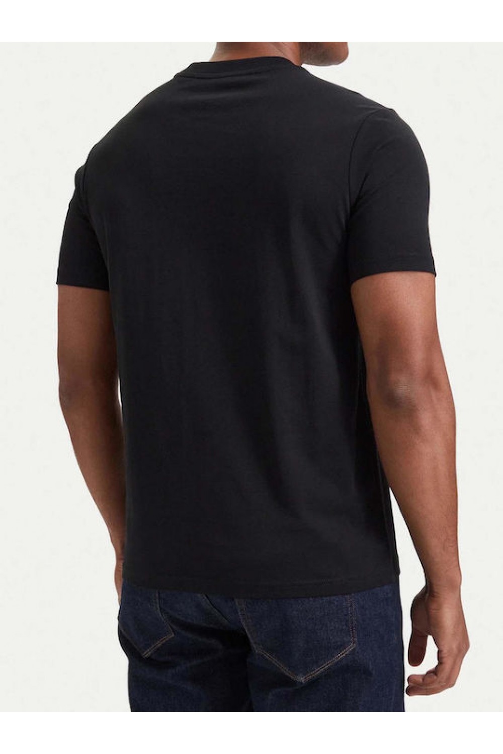 KARL LAGERFELD CREWNECK T-SHIRT LOGO BLACK 755073-564250-990