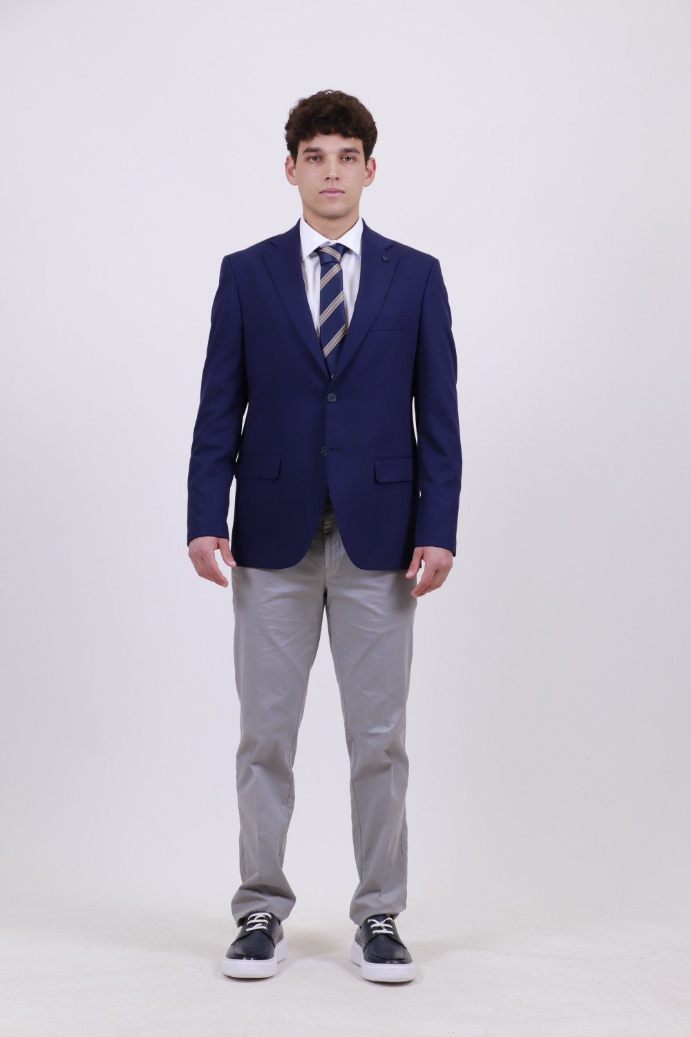 ΣΑΚΑΚΙ ΑΝΔΡΙΚΟ SLIM FIT NAVY BLUE 6253-9