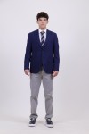 ΣΑΚΑΚΙ ΑΝΔΡΙΚΟ SLIM FIT NAVY BLUE 6253-9