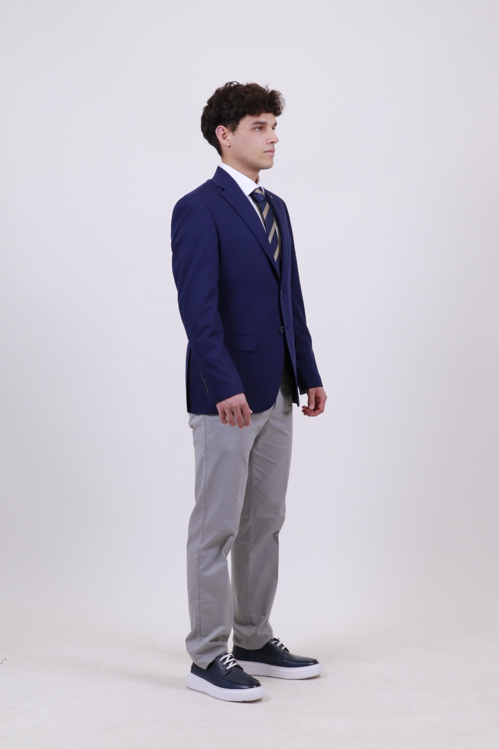 ΣΑΚΑΚΙ ΑΝΔΡΙΚΟ SLIM FIT NAVY BLUE 6253-9