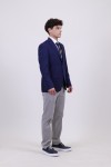 ΣΑΚΑΚΙ ΑΝΔΡΙΚΟ SLIM FIT NAVY BLUE 6253-9