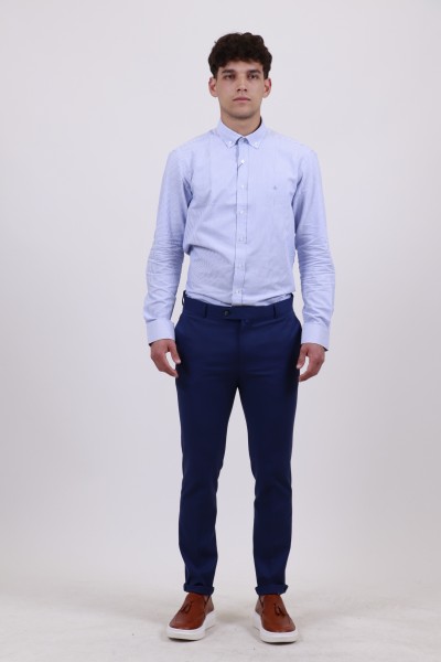 ΑΝΔΡΙΚΟ ΠΑΝΤΕΛΟΝΙ CHINO SLIM FIT BLUE 2060-914-03