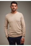 MEXX PULLOVER FUJI CASHMERE BEIGE-SAND MELANGE MF006607853M-300509 
