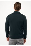 MEXX KNITTED SWEATER HERMON FULL ZIP DEEP GREEN MF006604453M-194906