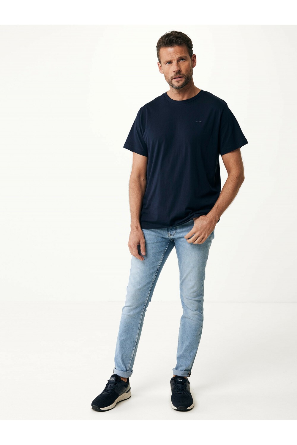 MEXX T-SHIRT RICHARD REGULAR FIT NAVY MF007801041M-194020
