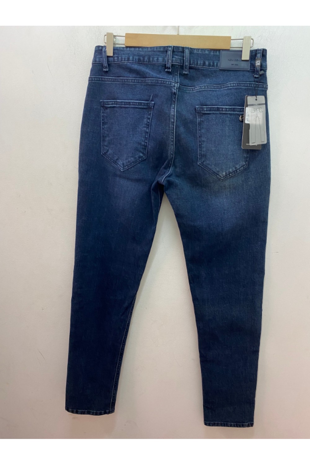 NEW DENIM DENIM PANTS BLUE 11701