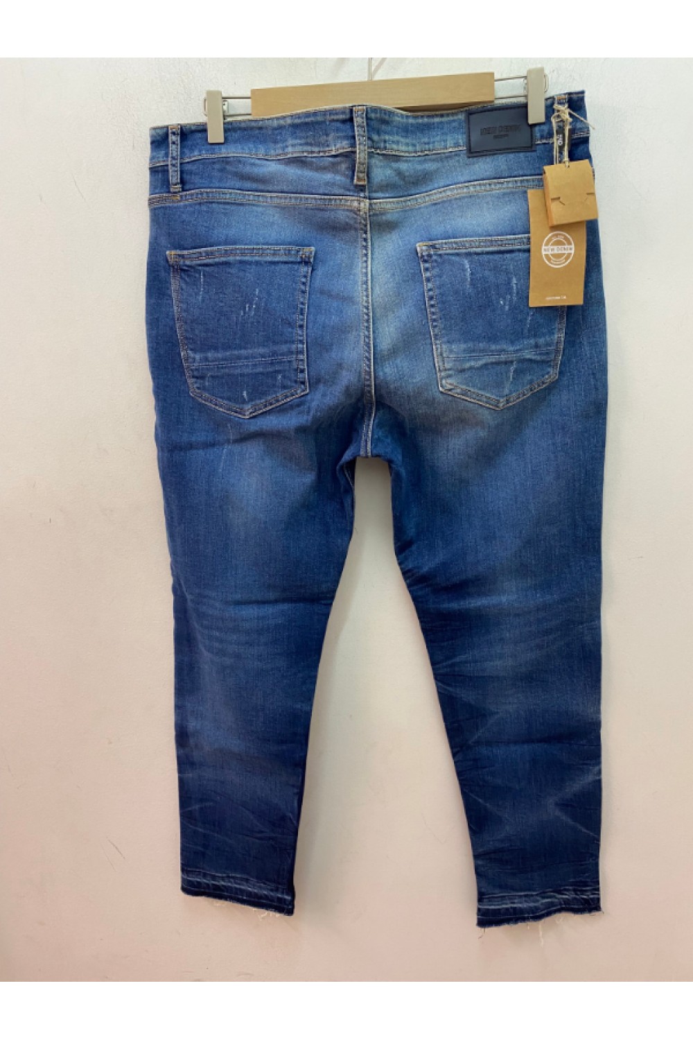 NEW DENIM DENIM PANTS BLUE 11602