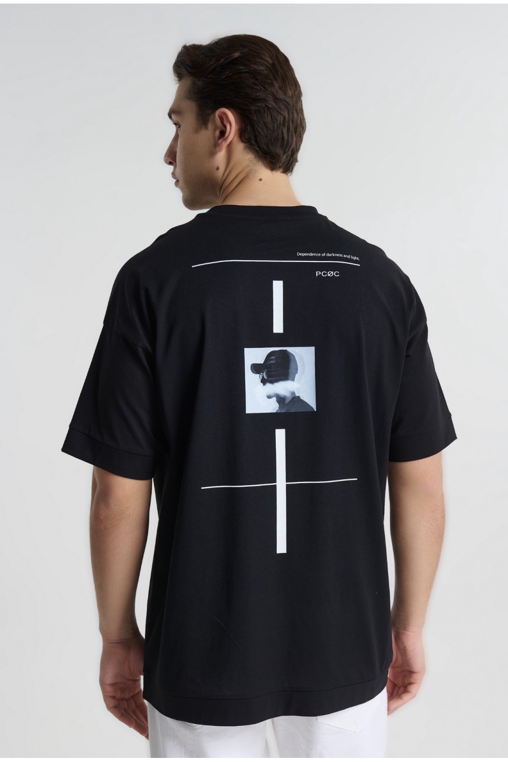 P/COC COTTON T-SHIRT BACK LOGO P-2239