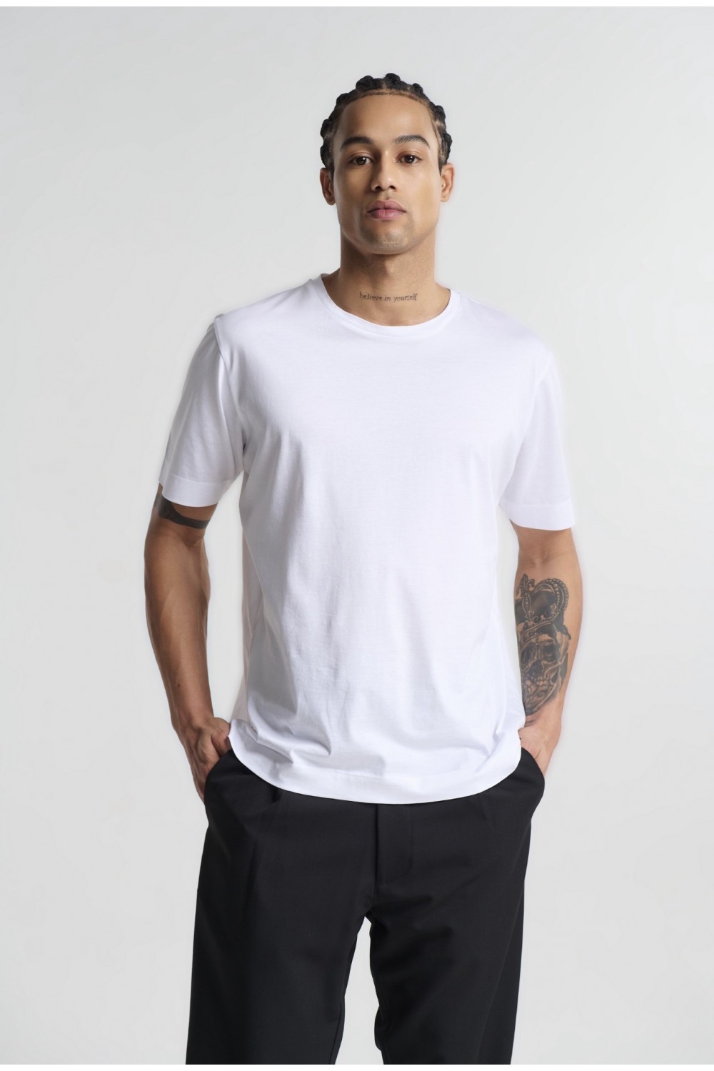 P/COC BASIC T-SHIRT WHITE P-2285