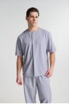 P/COC SET OVERSHIRT & PANTS GRAY P-2214
