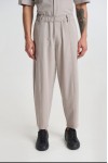 P/COC SET OVERSHIRT & PANTS BEIGE P-2214
