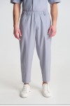 P/COC SET OVERSHIRT & PANTS GRAY P-2214