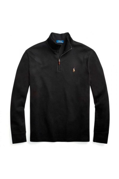 POLO RALPH LAUREN M CLASSICS HALF-ZIP BLACK 710671929001