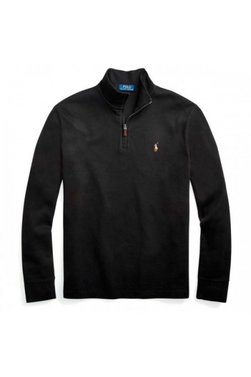POLO RALPH LAUREN M CLASSICS HALF-ZIP BLACK 710671929001