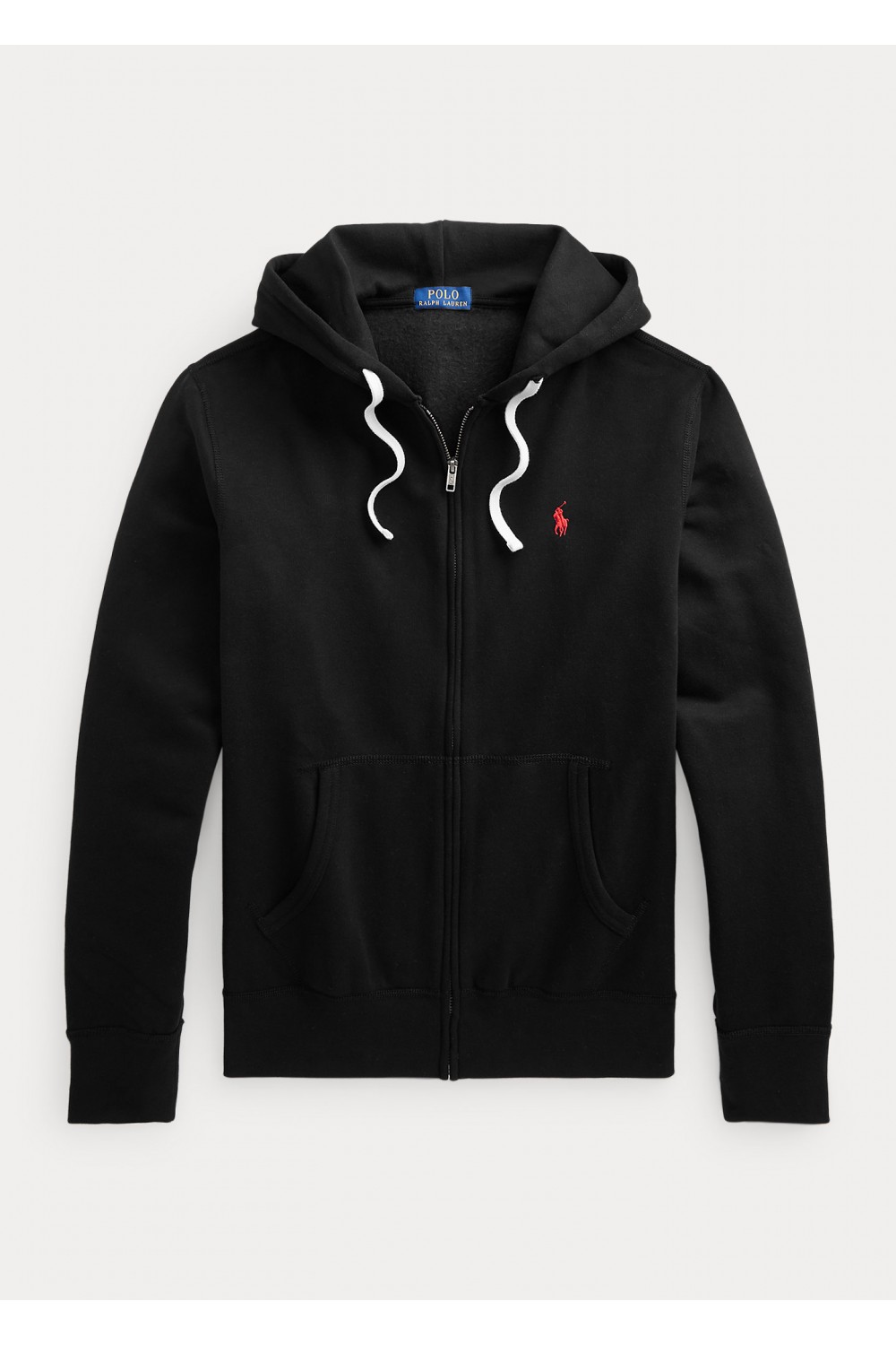 POLO RALPH LAUREN FLEECE HOODIE JACKET BLACK 710813297001