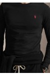 POLO RALPH LAUREN SLIM FIT SOFT COTTON SHIRT BLACK 710671468504