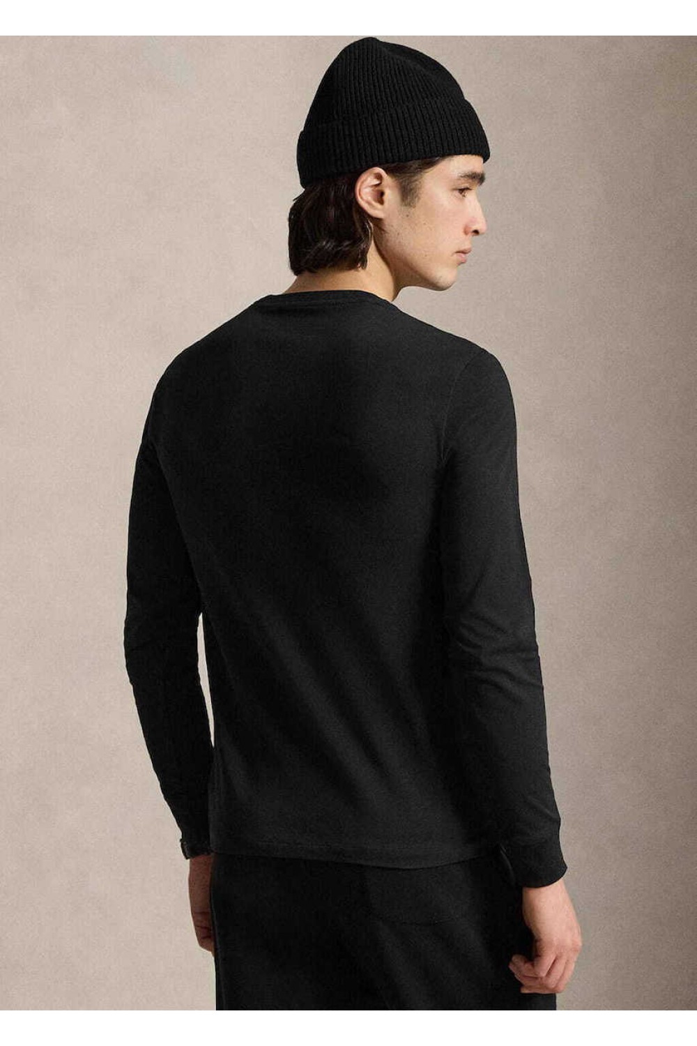 POLO RALPH LAUREN SLIM FIT SOFT COTTON SHIRT BLACK 710671468504