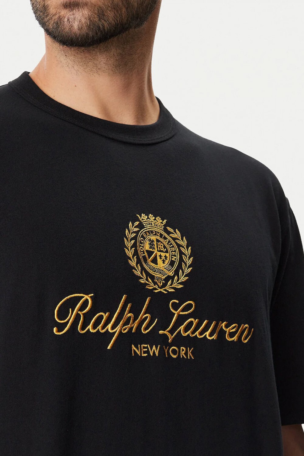 POLO RALPH LAUREN SLIM FIT SOFT COTTON SHIRT BLACK 710B28747002