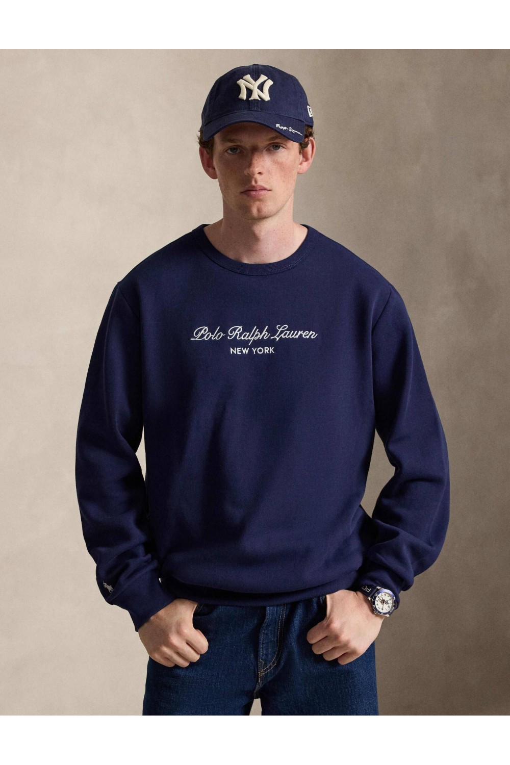 POLO RALPH LAUREN REGULAR FIT SWEATSHIRT NAVY 710B26091001