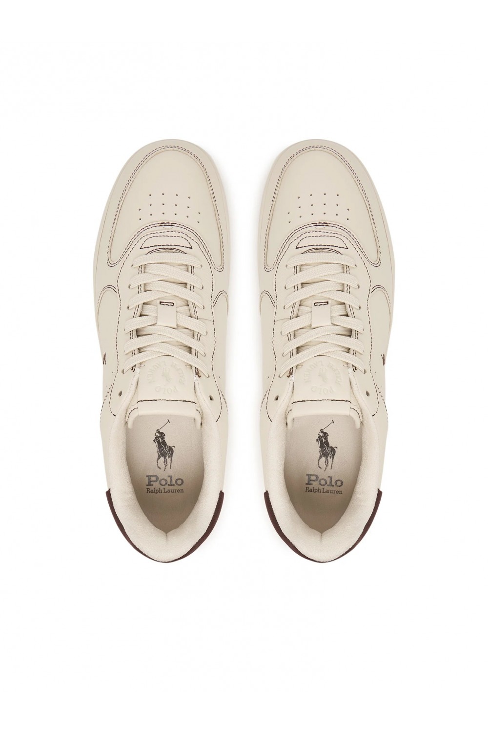 POLO RALPH LAUREN MASTRS CRT SNEAKER BROWN 809P15490002