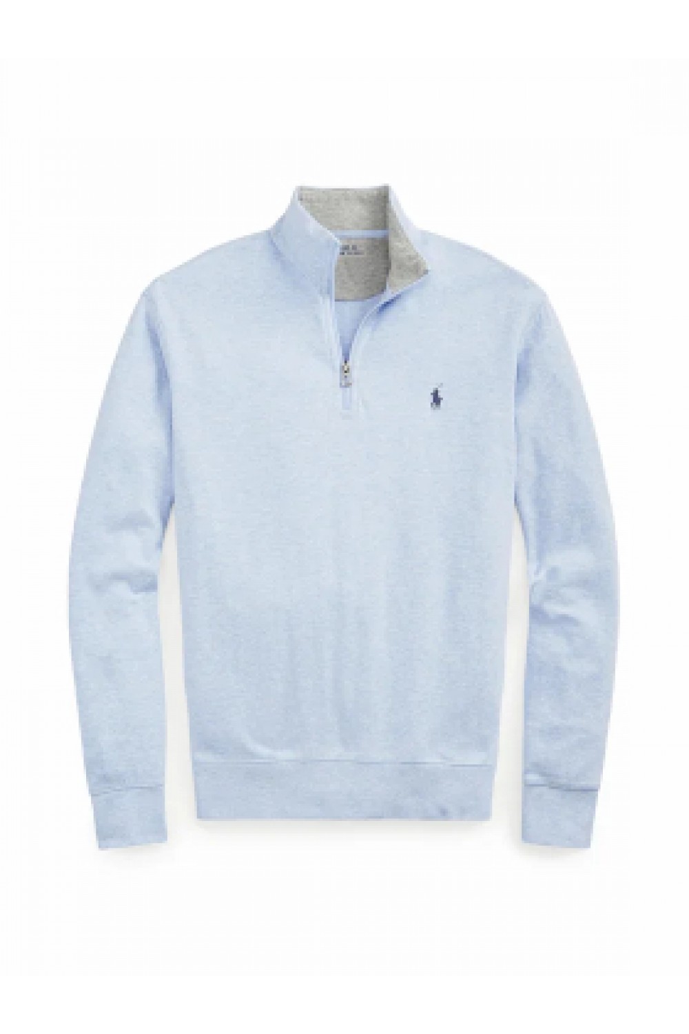 POLO RALPH LAUREN QUARTER-ZEP FLEECE BLUE 710812963048