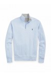 POLO RALPH LAUREN QUARTER-ZEP FLEECE BLUE 710812963048