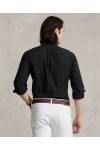 POLO RALPH LAUREN CUSTOM FIT GARMENT-DYED OXFORD BLACK 710772290001