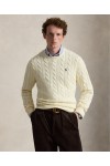 POLO RALPH LAUREN CLASSIC KNIT CREAM 710775885024