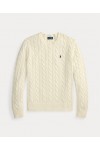 POLO RALPH LAUREN CLASSIC KNIT CREAM 710775885024