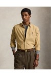 POLO RALPH LAUREN CUSTOM FIT GARMENT-DYED OXFORD SHIRT CLASSIC CAMEL 71080556452
