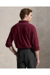 POLO RALPH LAUREN CUSTOM FIT GARMENT-DYED OXFORD SHIRT CLASSIC WINE 710805564526