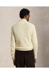 POLO RALPH LAUREN QUARTER-ZIP COTTON MOCKNECK JUMPER 710859939503