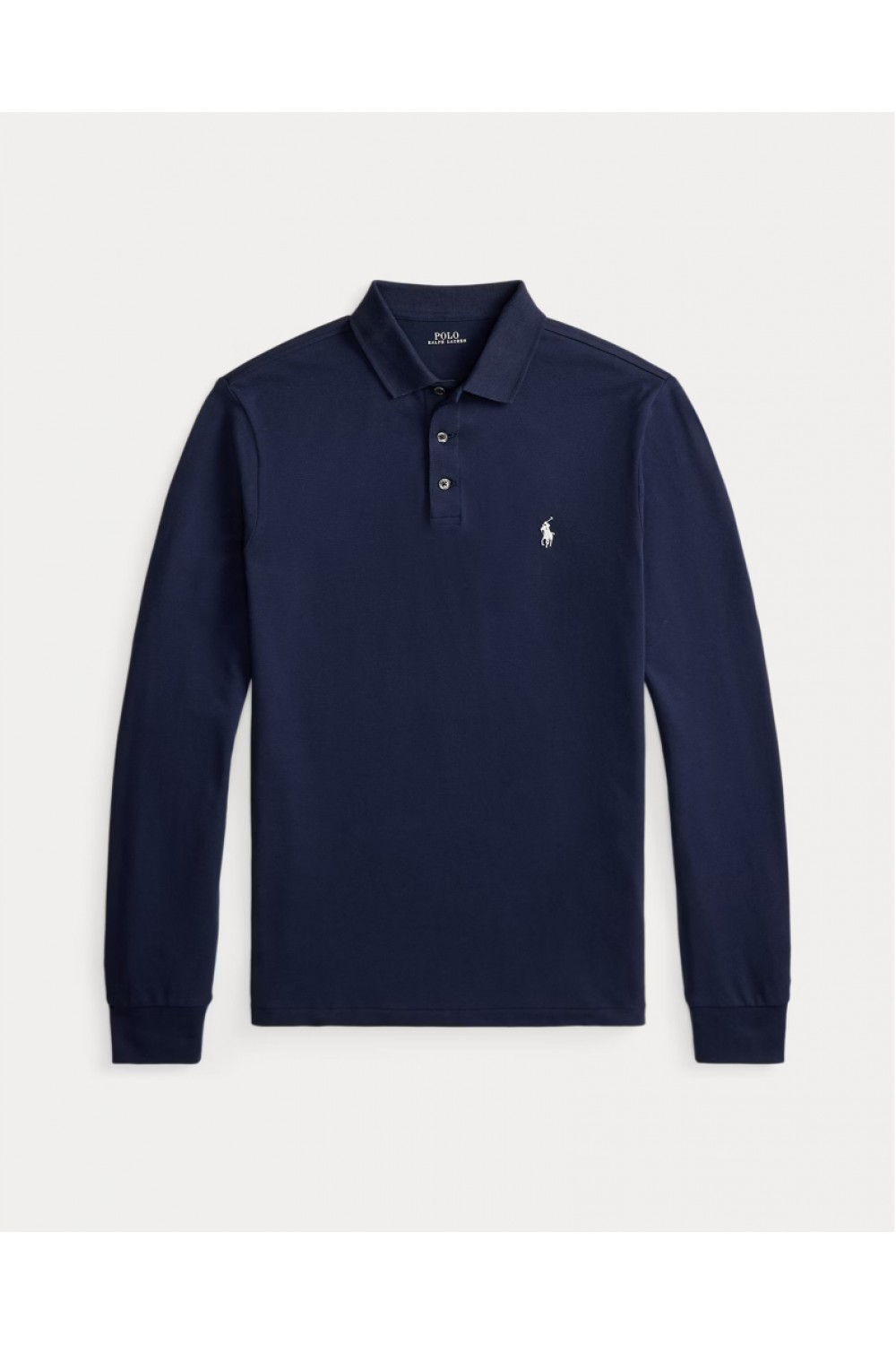 POLO RALPH LAUREN CUSTOM FIT MESH POLO BLUE 710955081501