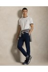 POLO RALPH LAUREN CLASSIC FIT STRETCH MESH T-SHIRT WHITE 710963492002