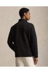 POLO RALPH LAUREN ESTATE RIB QUARTER-ZIP PULLOVER BLACK 710P07411002