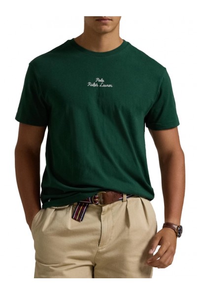POLO RALPH LAUREN M CLASSICS GREEN SSL-TSH 710936585015